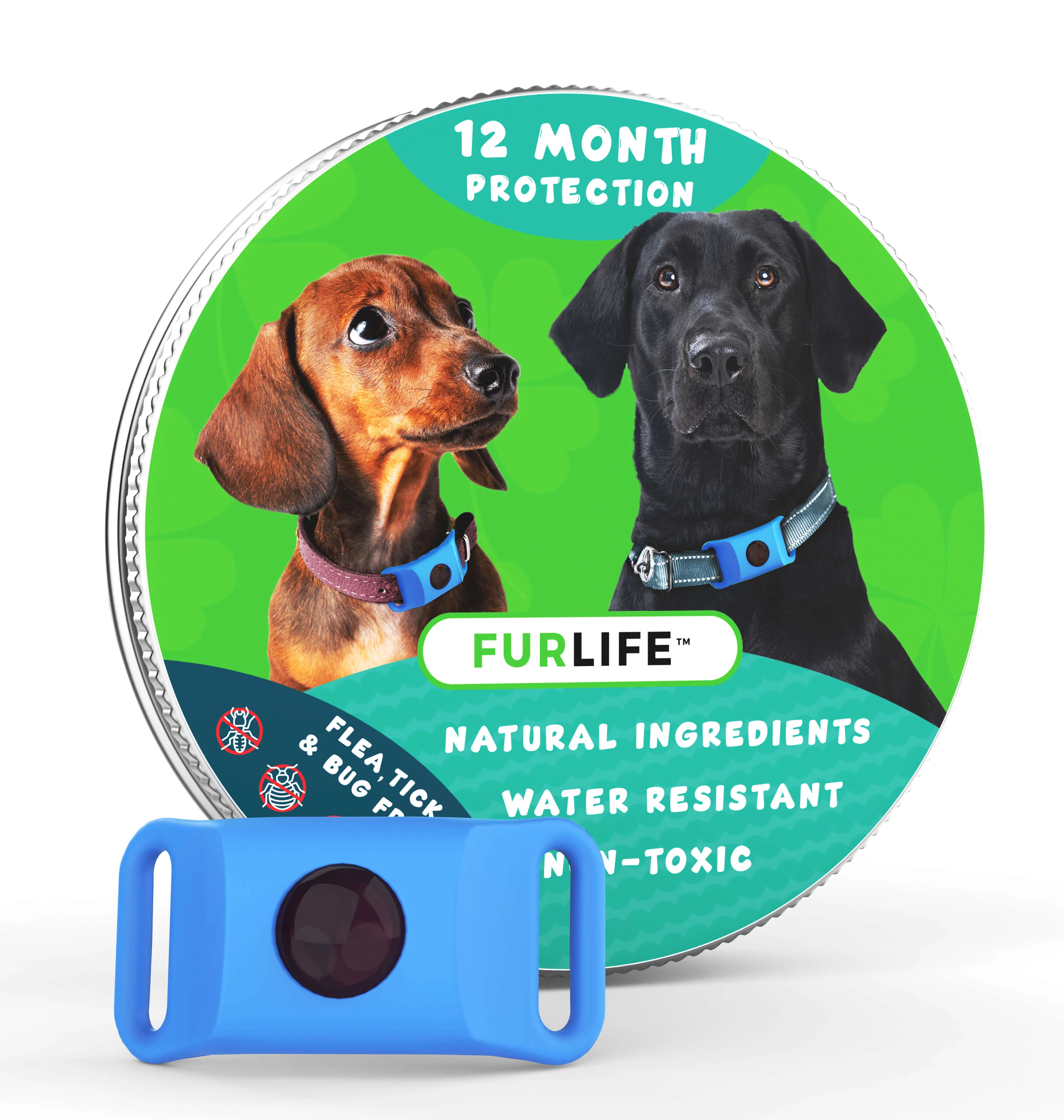FurLife™ - 12 Months All Natural Flea and Tick Tags for Dogs - Image 4