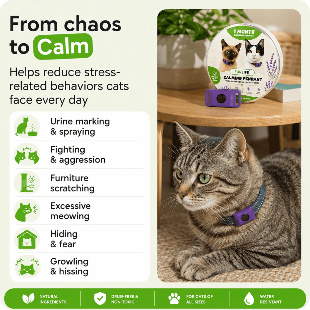 FurLife™ Calm & Comfort Cat Pendant - Image 2