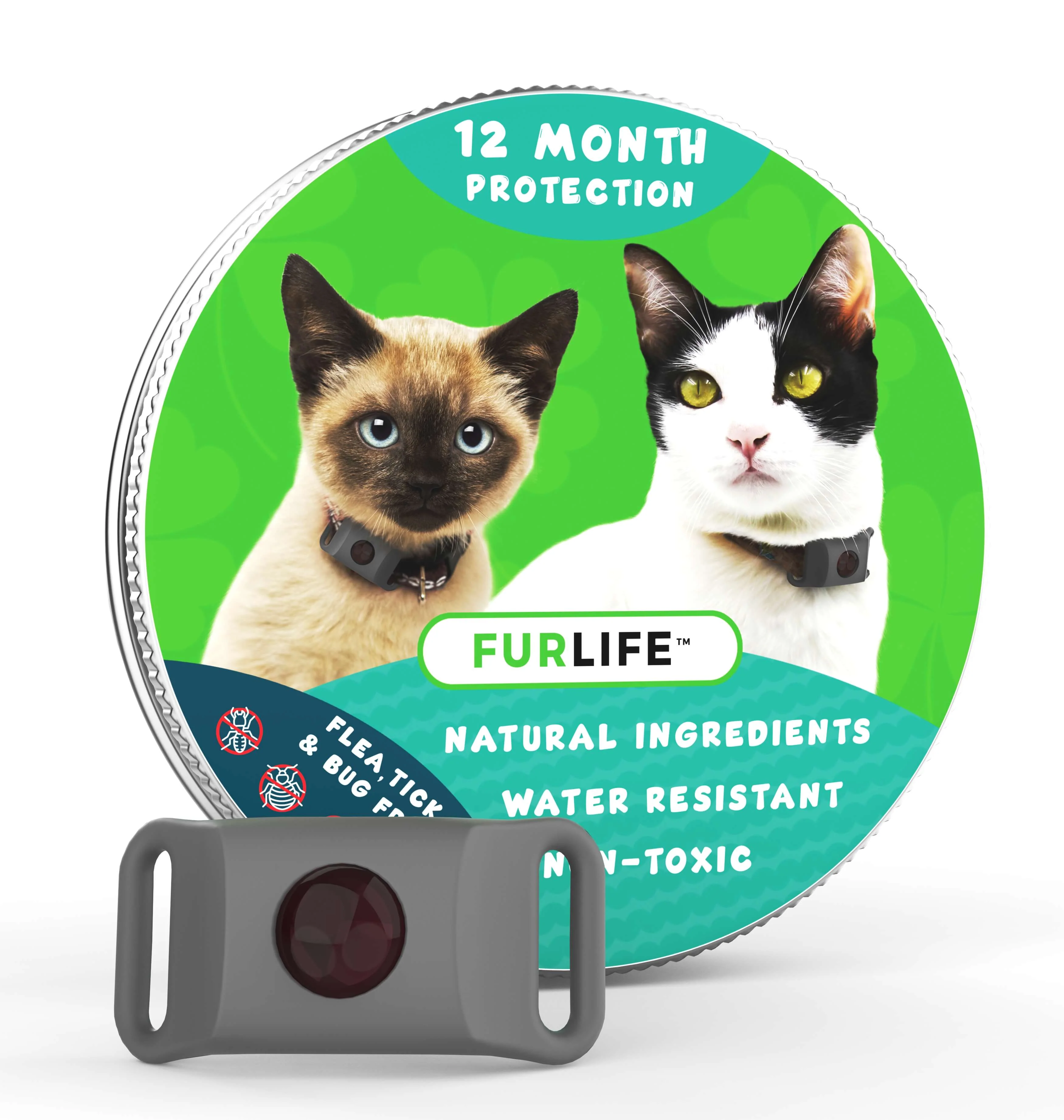 FurLife™ - 12 Months All Natural Flea and Tick Tags for Cats - Image 8